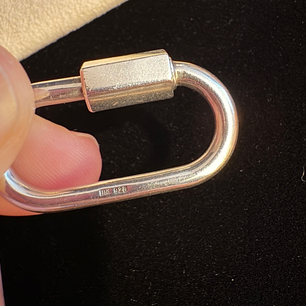 Marla Aaron Silver Regular Lock - Picture 3 of 5